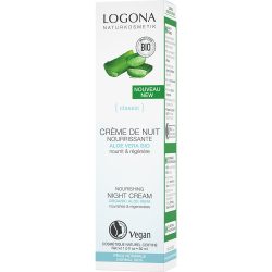 Ноќна крема со органско алое за длабока регенерација