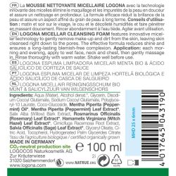 Мицеларна пена со органско нане за чистење лице
